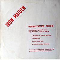 Iron Maiden (UK-1) : Demonstration Record